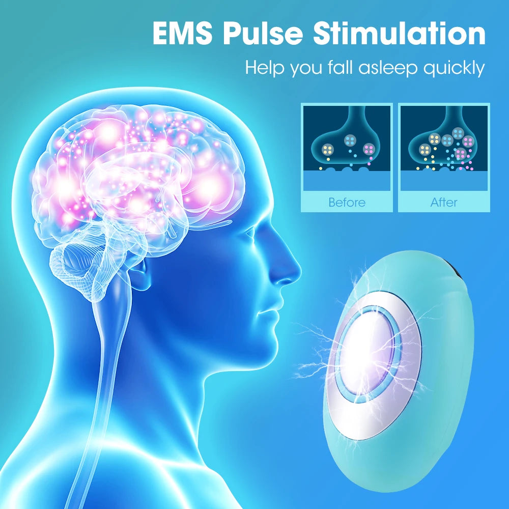 Anxiety Relief Sleep Aid – EMS Microcurrent Stress & Insomnia Device