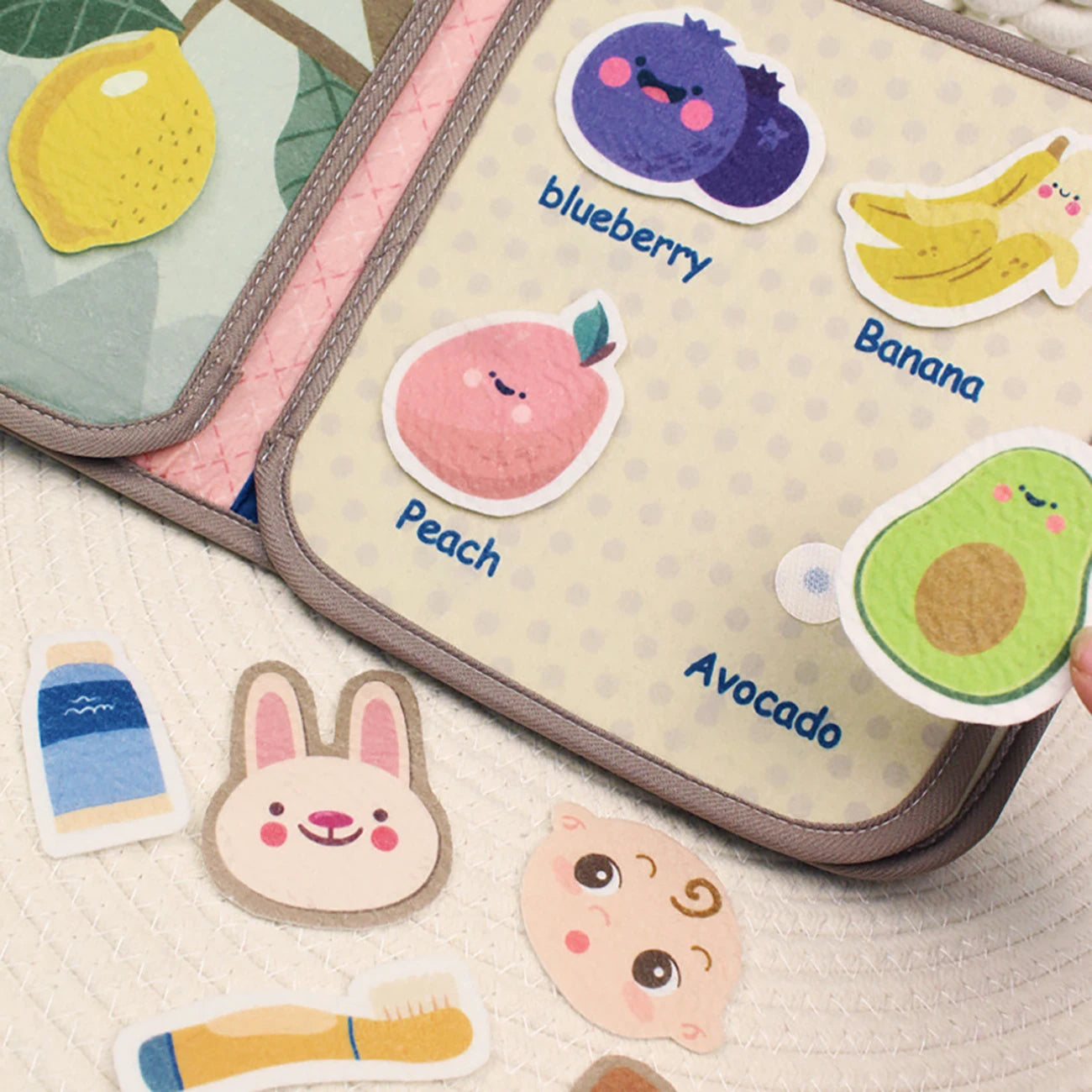 Soft Cloth Baby Books – Early Learning & Sensory Educational Toy Set for Infants & Toddlers | Parent-Child Interactive Books