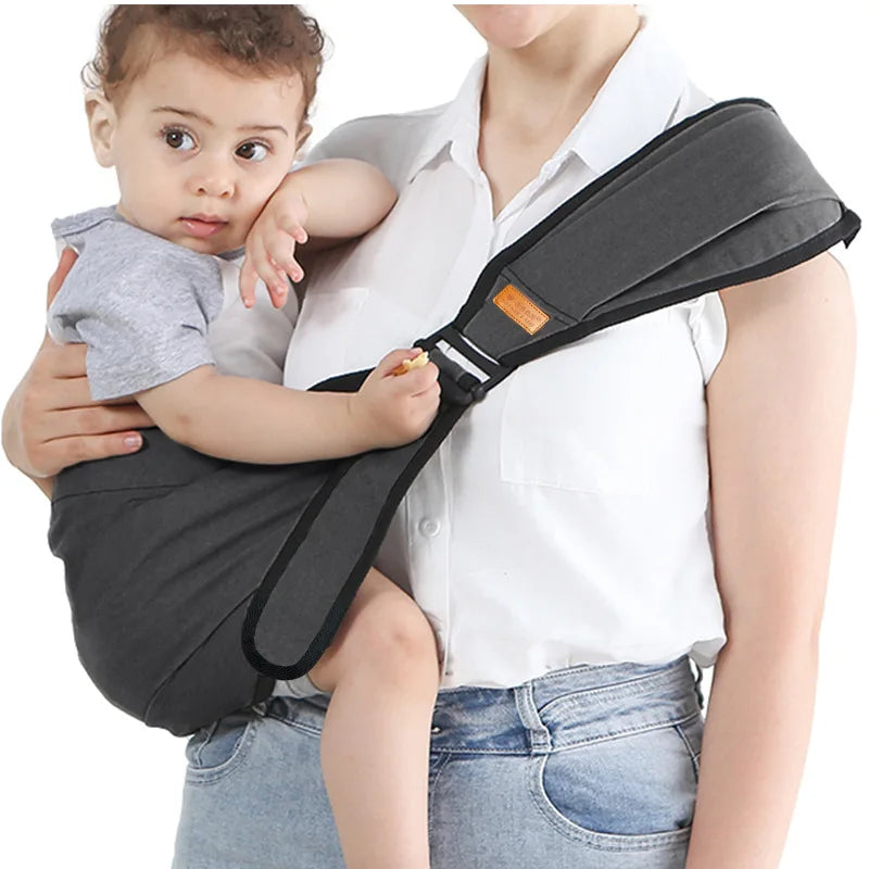 Adjustable Baby Carrier with Waist Support – Side Carry Infant Walking Belt for 0–24 Months
