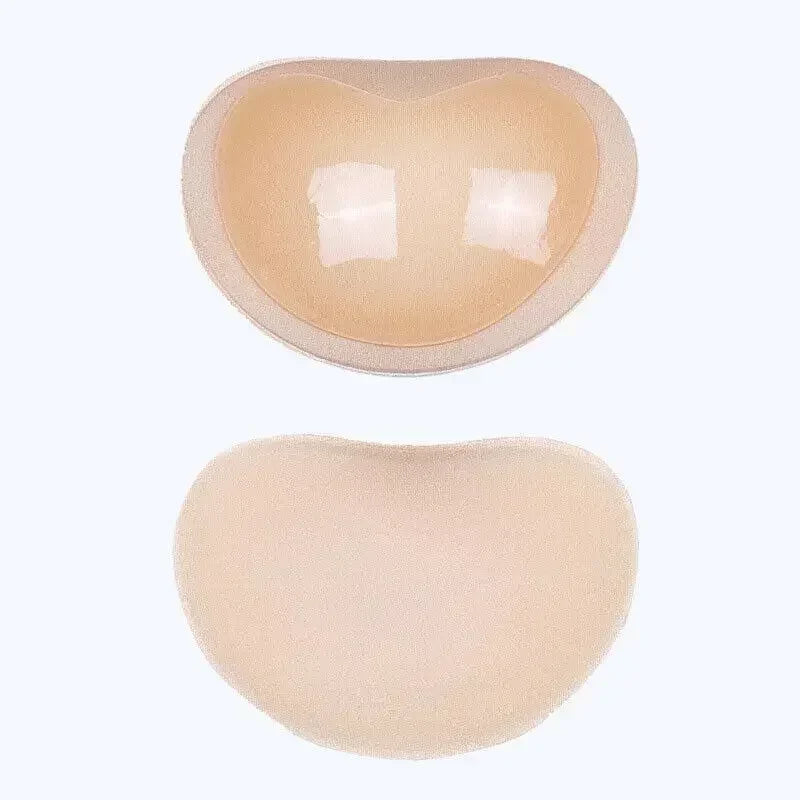 2PCS Silicone Push Up Bra Inserts – Breast Pads & Nipple Covers for Swimsuit & Bikini