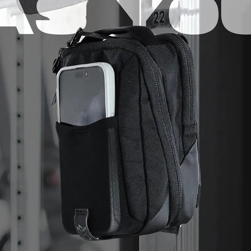 Magnetic Portable Gym Crossbody Water Bottle Carrier