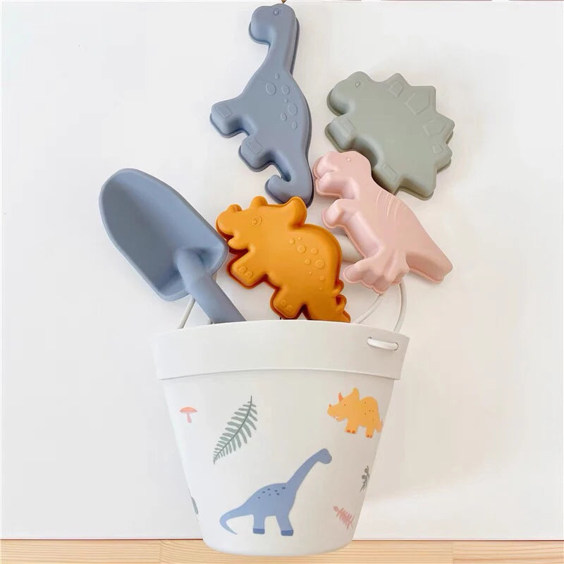 Baby Beach & Bath Toy Set – Cute Animal Swim Toys with Sand Molds for Toddlers & Kids | Summer Water Play & Sandbox Tools