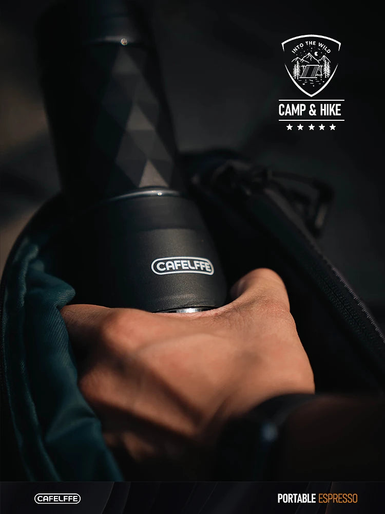 Portable Hand-Press Espresso Maker | Enjoy Hot & Cold Brew on the Move.