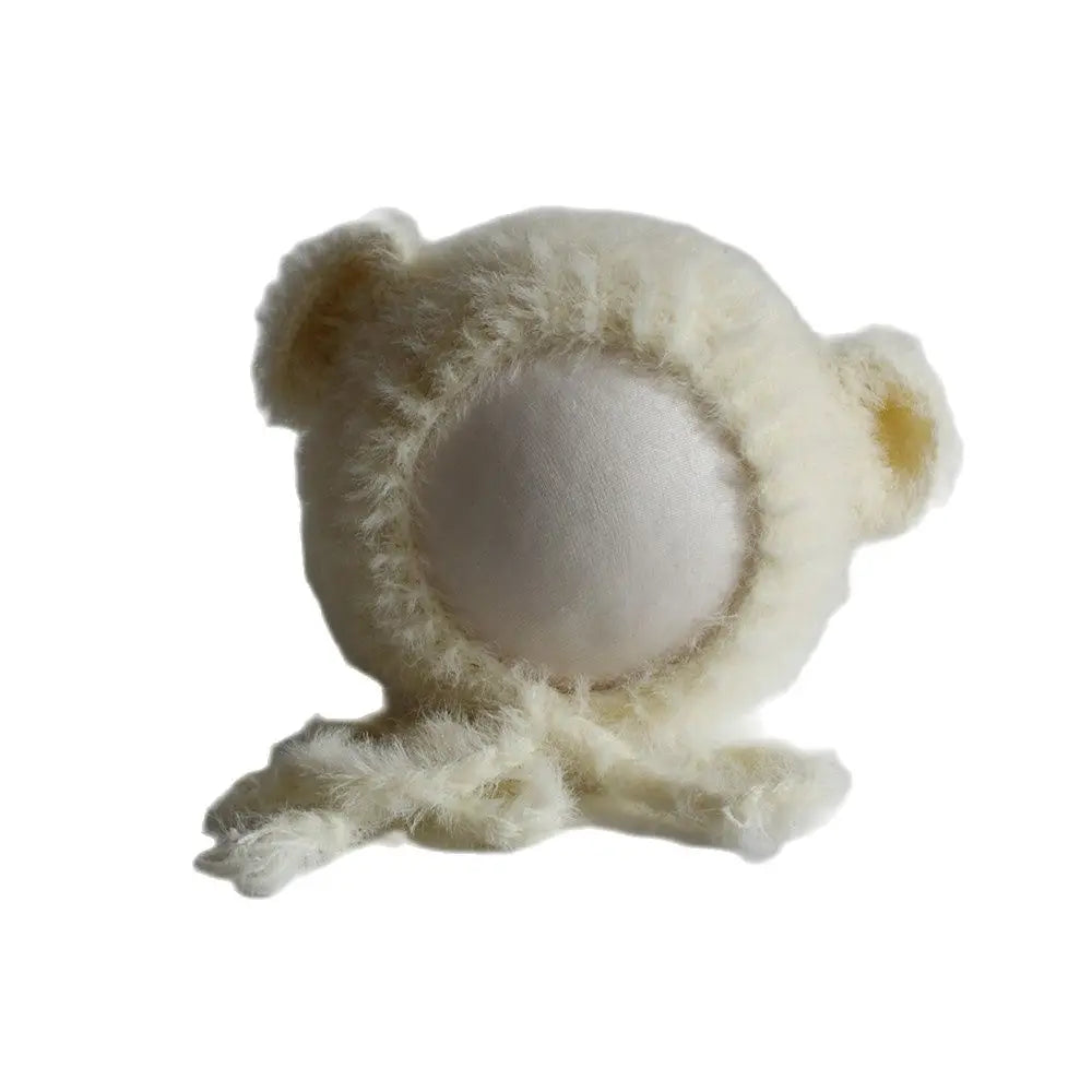 Newborn Bear Hat – Soft Baby Photography Prop for Boys & Girls
