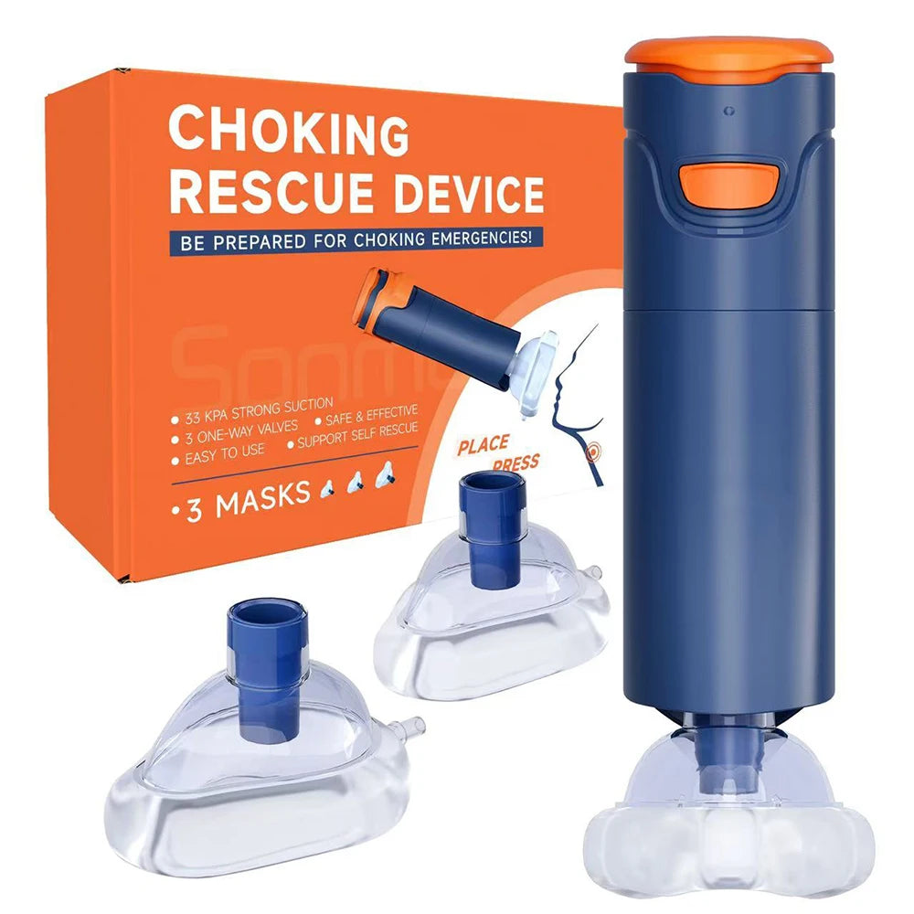 Anti-Choking Device – Portable First Aid CPR Rescue Tool for Adults & Children
