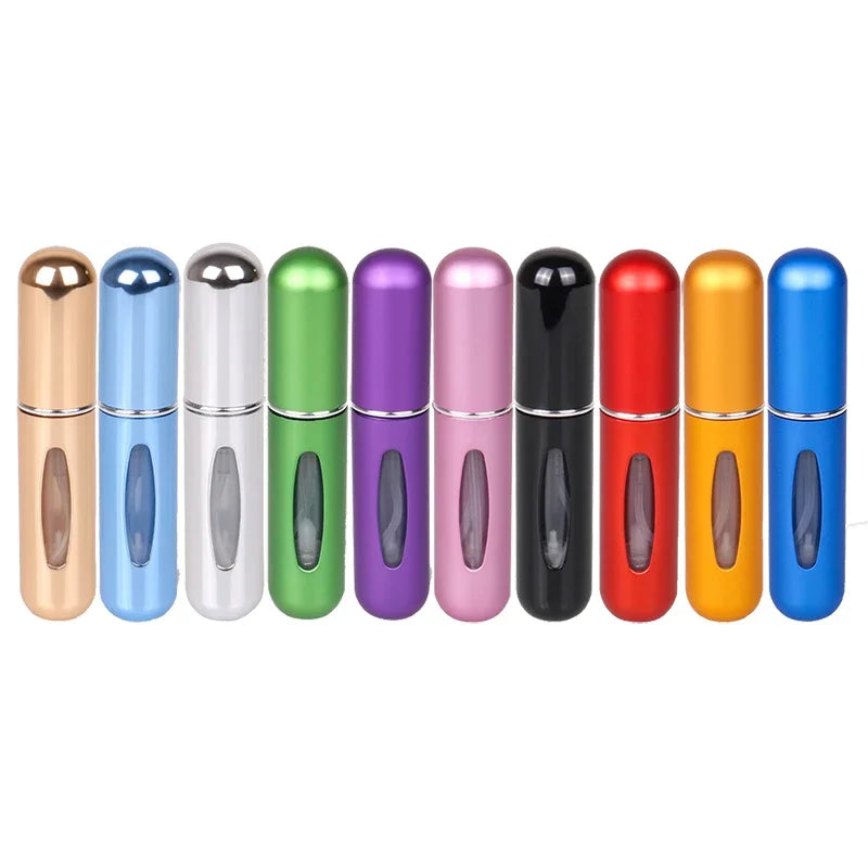 5ml Refillable Perfume Atomizer – Portable Travel Spray Bottle for Fragrance & Liquids