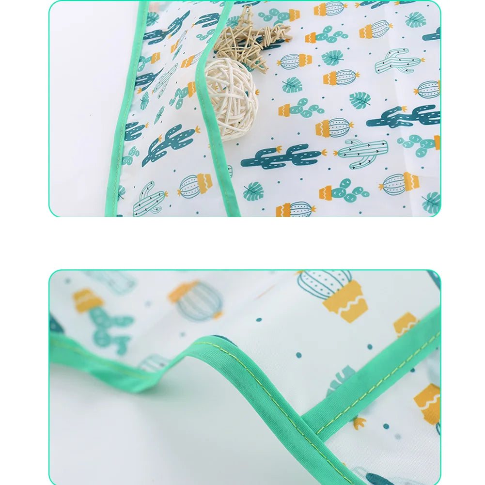 Waterproof Long Sleeve Baby Bib – Cute Toddler Feeding Apron & Art Smock (0–6 Years)