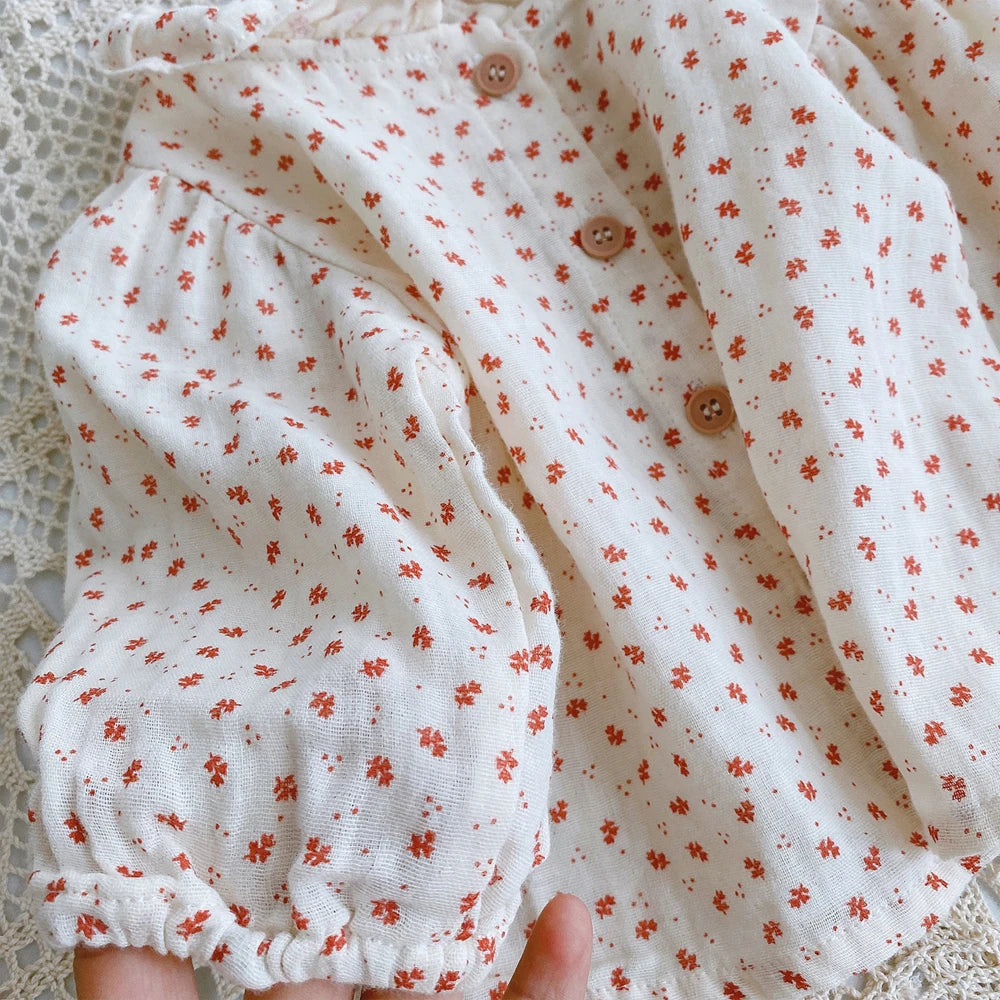 Baby Girl Ruffle Diaper Cover – Cotton Bloomers Shorts for Newborns & Toddlers (Spring & Autumn)