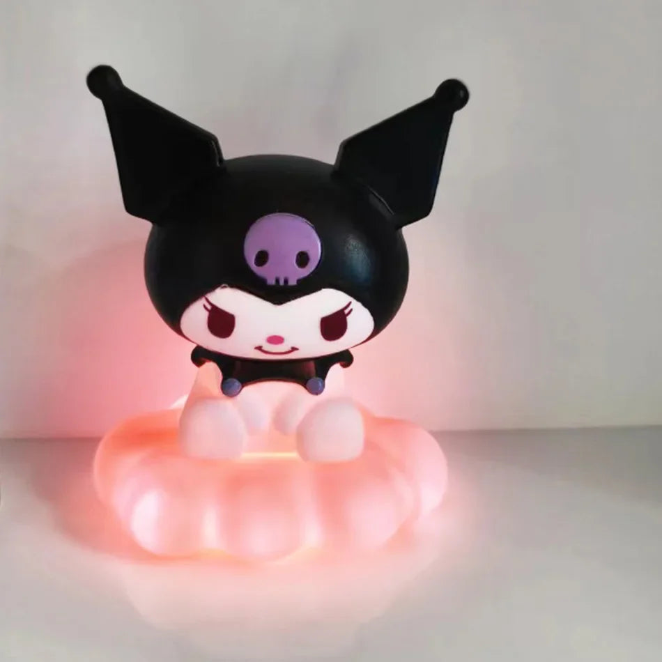 Sanrio Kawaii Night Light – Cinnamoroll & Kuromi LED Cloud Lamp for Kids
