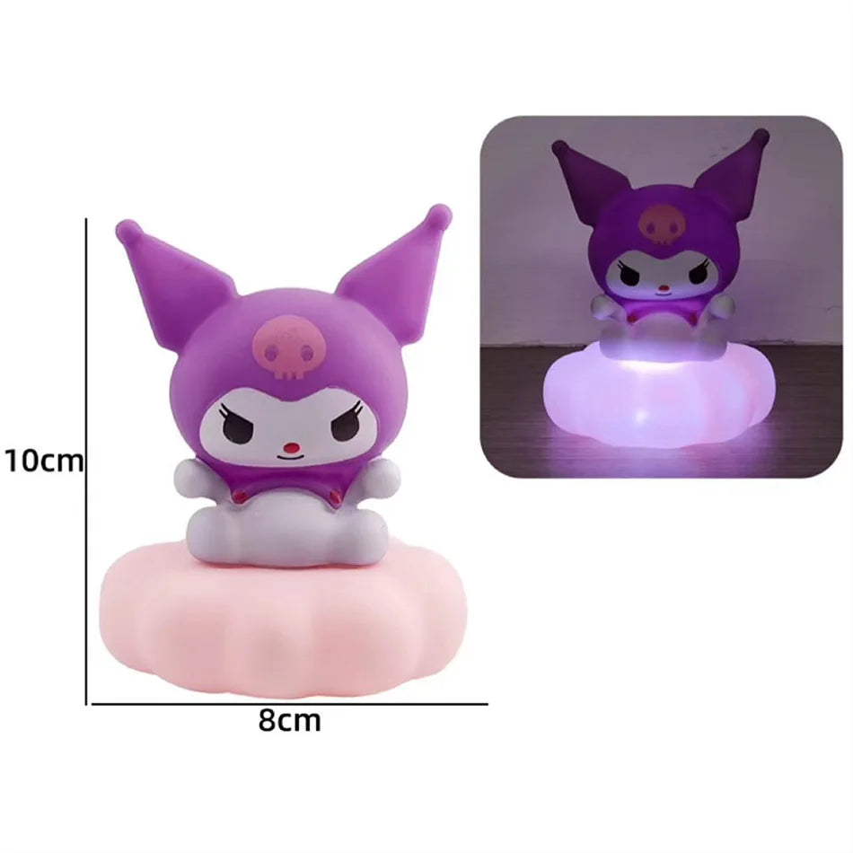 Sanrio Kawaii Night Light – Cinnamoroll & Kuromi LED Cloud Lamp for Kids