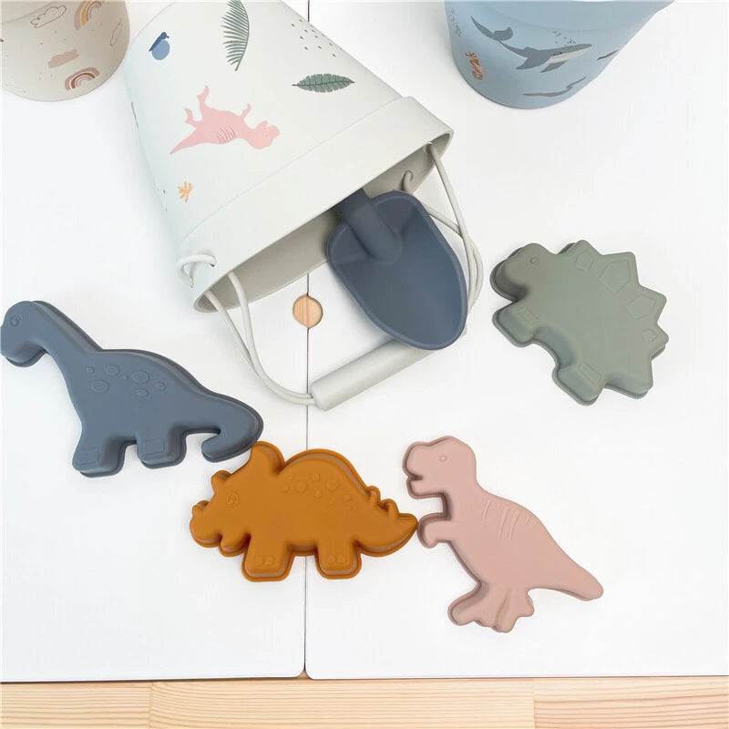 Baby Beach & Bath Toy Set – Cute Animal Swim Toys with Sand Molds for Toddlers & Kids | Summer Water Play & Sandbox Tools
