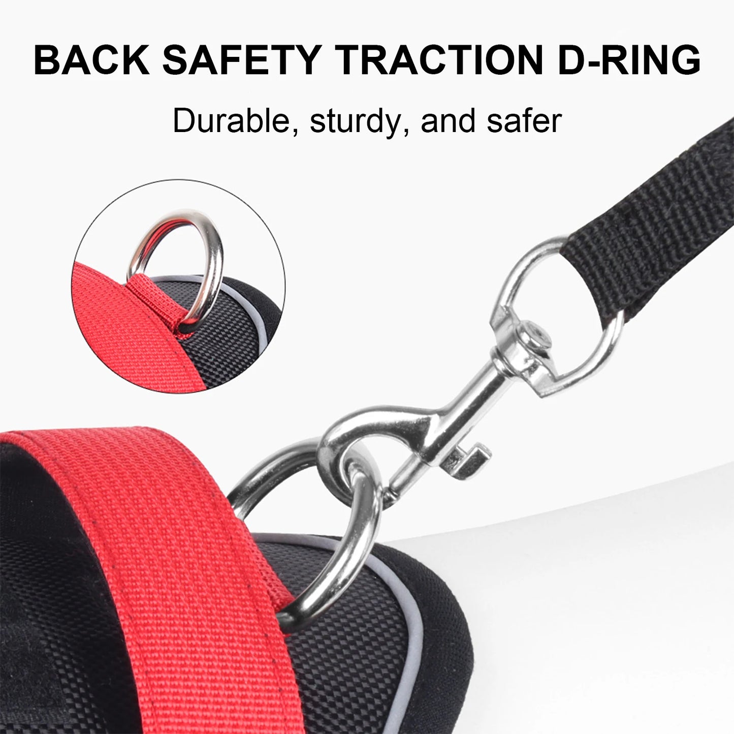 Ultimate Tactical Dog Harness – Waterproof, Reflective & Heavy-Duty for Large Dogs
