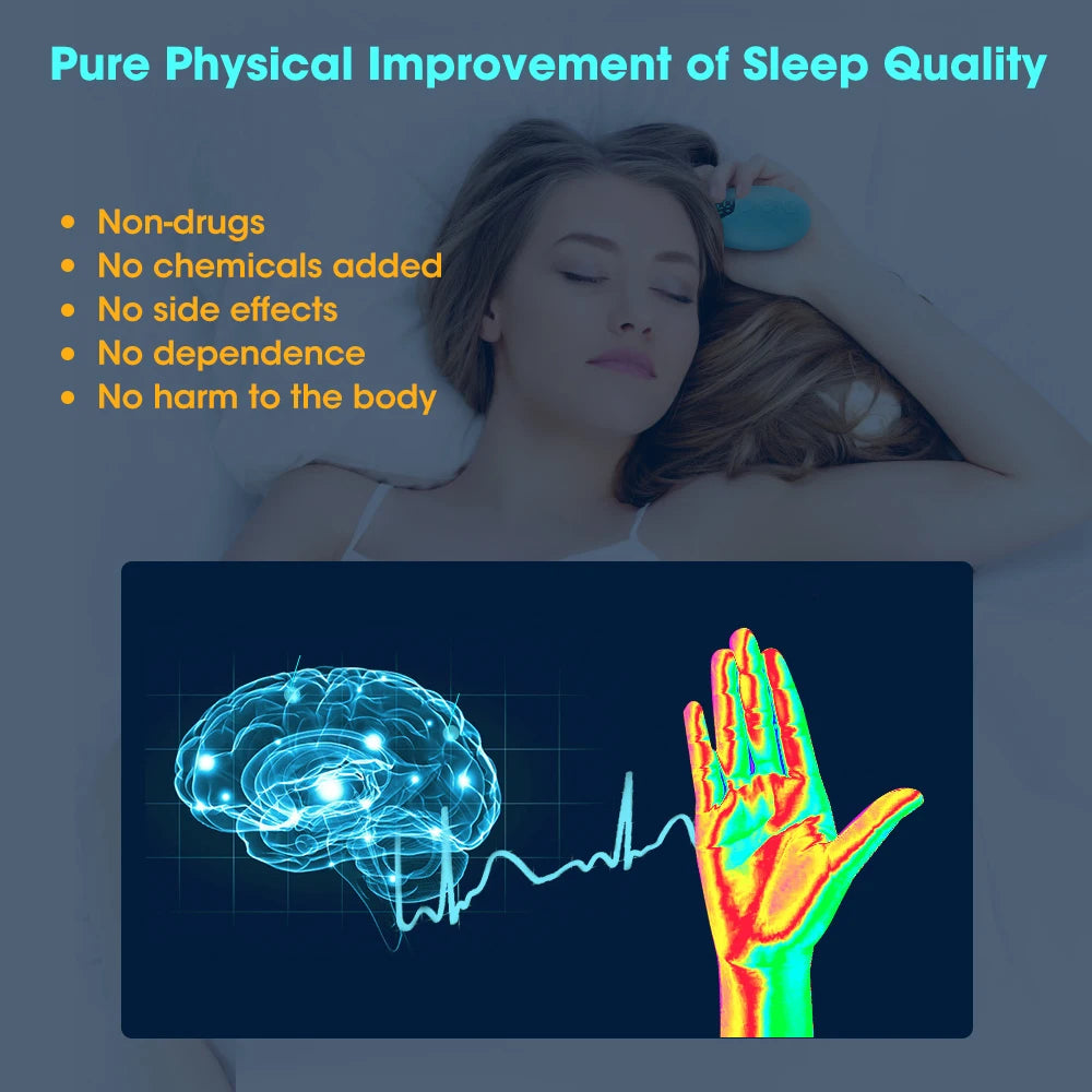 Anxiety Relief Sleep Aid – EMS Microcurrent Stress & Insomnia Device