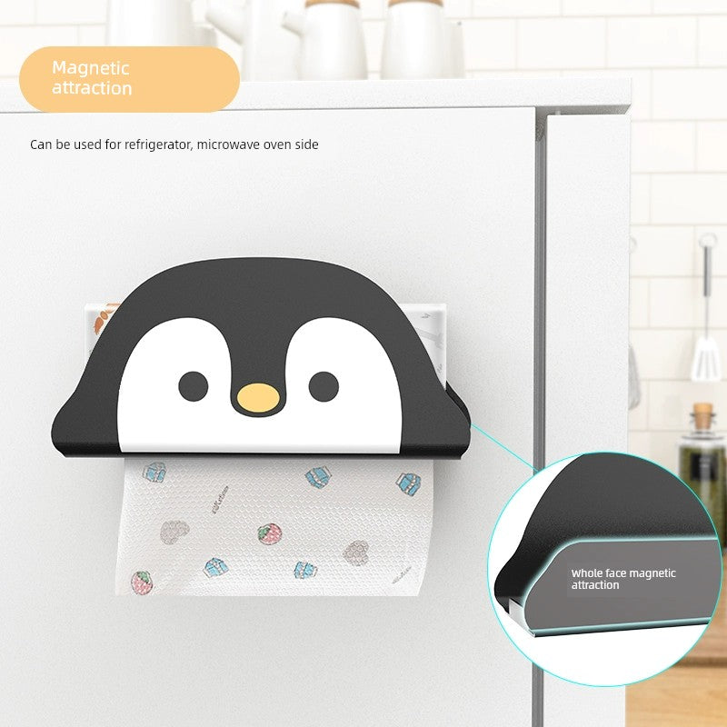 Penguin Magnetic Holder Set – Adorable & Handy Kitchen Storage