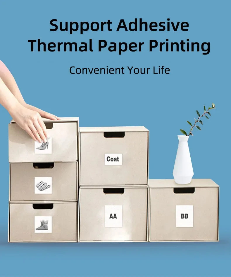 QuickPrint Mini – Pocket-Sized Thermal Printer for Android & iOS