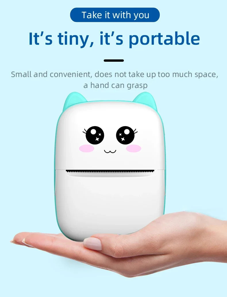 QuickPrint Mini – Pocket-Sized Thermal Printer for Android & iOS