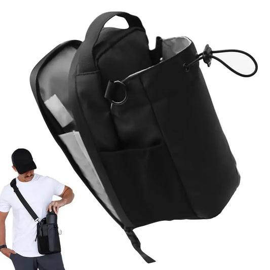 Magnetic Portable Gym Crossbody Water Bottle Carrier