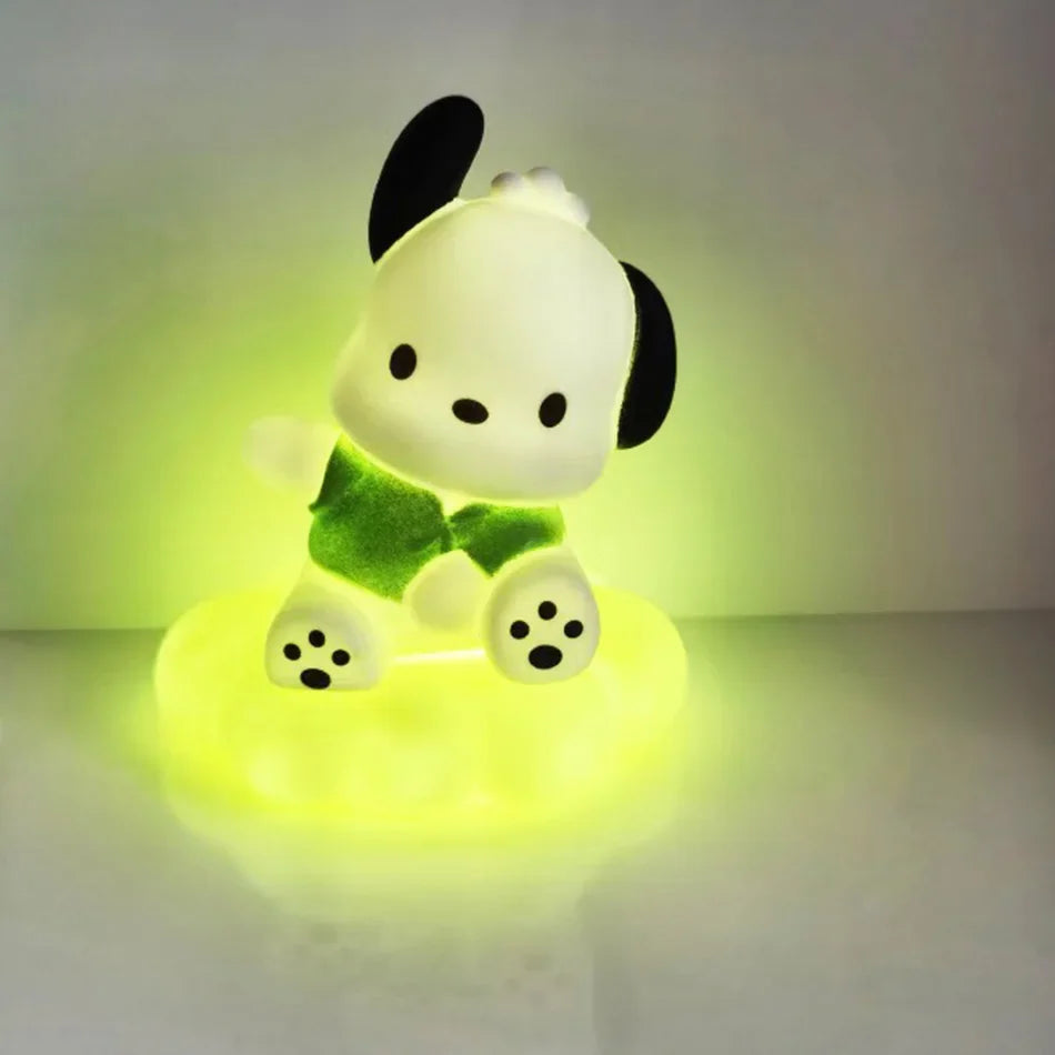 Sanrio Kawaii Night Light – Cinnamoroll & Kuromi LED Cloud Lamp for Kids