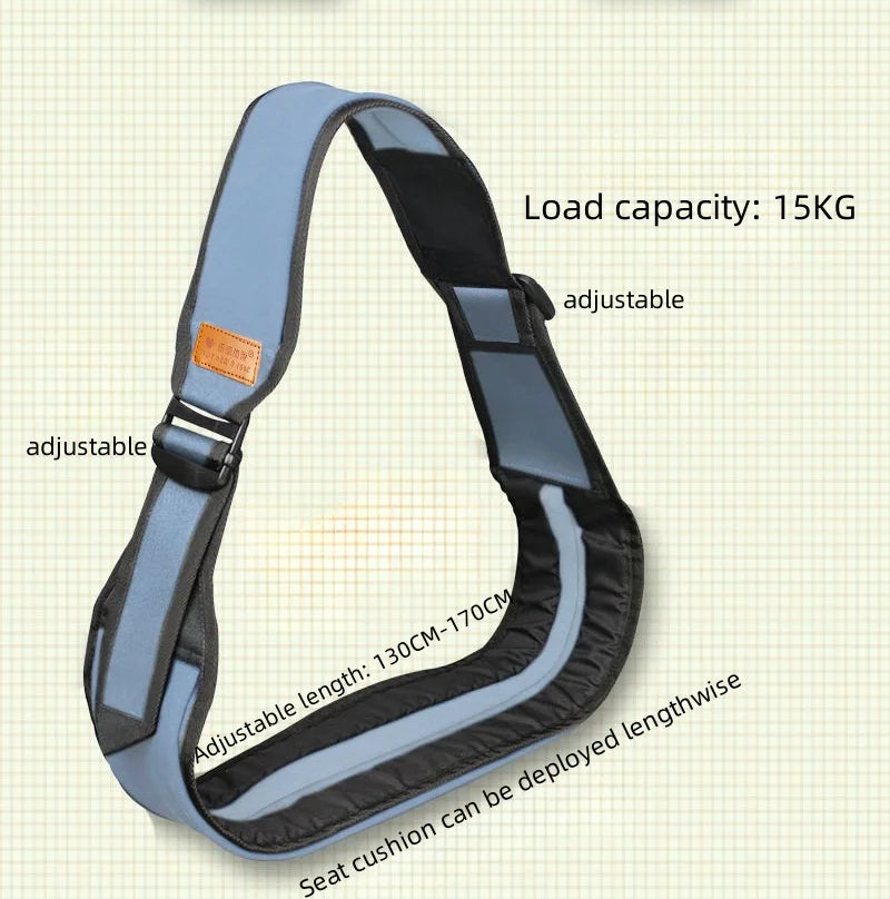 Adjustable Baby Carrier with Waist Support – Side Carry Infant Walking Belt for 0–24 Months