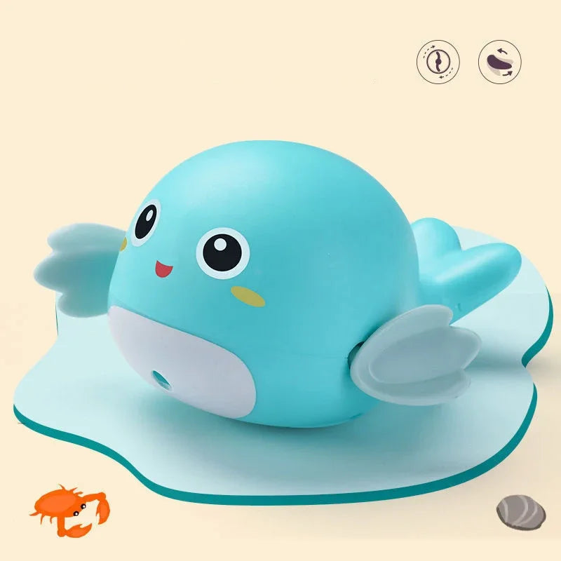 Baby Bath Wind-Up Swimming Toys – Clockwork Animal Water Play for Toddlers & Kids