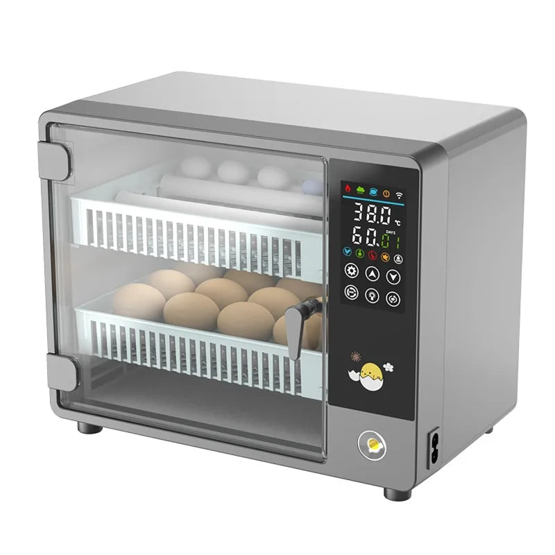 Dreamburgh 24-Egg Fully Automatic Digital Incubator with Auto Turner & Humidity Control