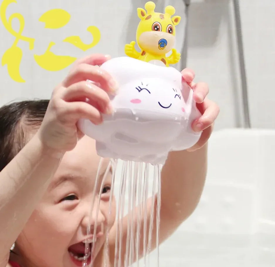 Baby Bath Shower Toy – Cute Cloud Water Sprayer for Kids' Bathtime Fun