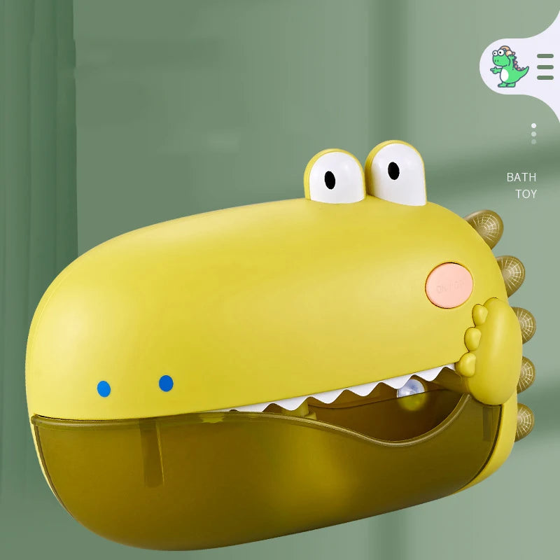 Musical Dinosaur Bubble Bath Toy – Automatic Bubble Maker for Kids | Fun Bathtub Toy for Toddlers & Babies