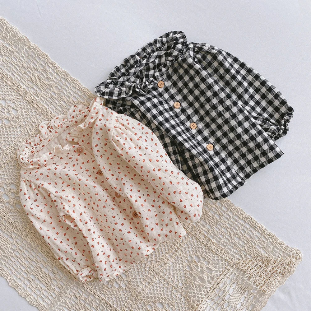 Baby Girl Ruffle Diaper Cover – Cotton Bloomers Shorts for Newborns & Toddlers (Spring & Autumn)