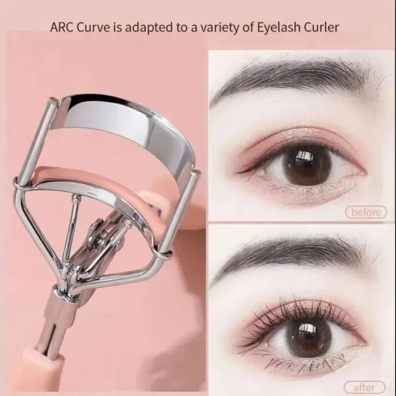 Compact Eyelash Curler – Simple Lash Lifting Tool for On-the-Go Glam