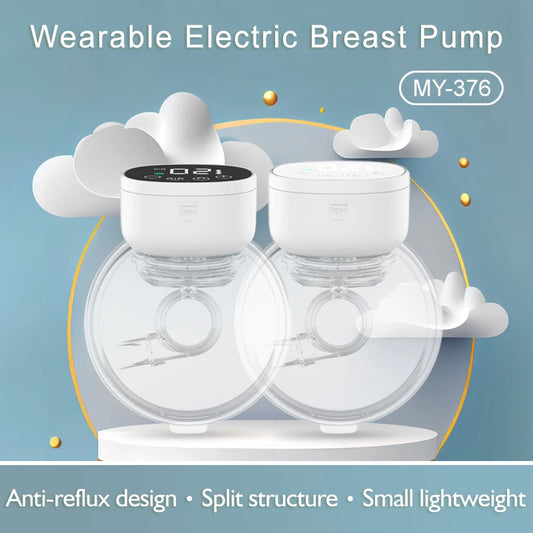Wearable Electric Breast Pump – Hands-Free, Fully Automatic Milk Extractor for Breastfeeding Moms | Quiet & Portable Nursing Solution