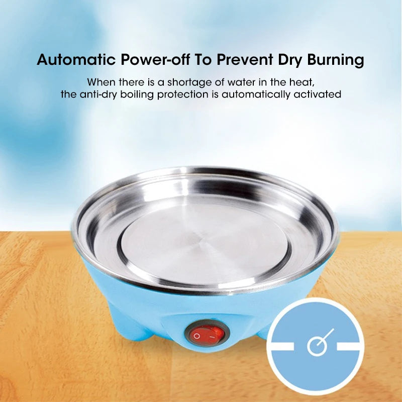 7-Egg Steamer Machine – Auto-Off Egg Boiler for Quick Breakfasts & Healthy Meals