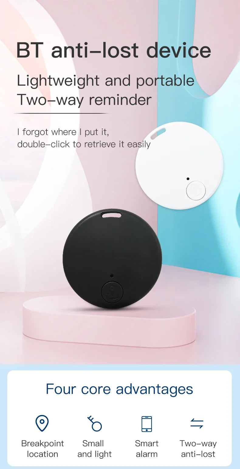3PCS Mini GPS Tracker Set – Smart Key Finder & Anti-Lost Bluetooth Locator for Car, Kids, Pets & Valuables