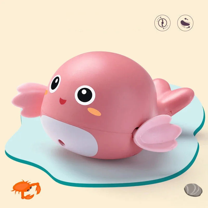 Baby Bath Wind-Up Swimming Toys – Clockwork Animal Water Play for Toddlers & Kids