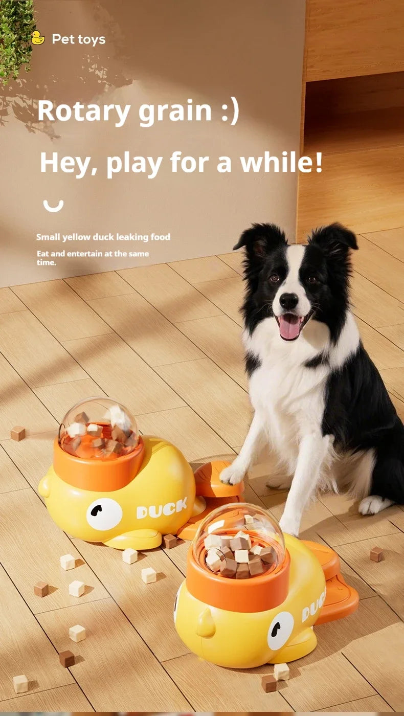 Puzzle Pet Supplies Non-toxic Tasteless Secure Durable Dog Toys Large Space Granary Entertainment Dog Toys for Small Dogs