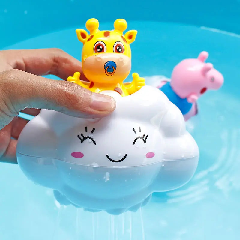 Baby Bath Shower Toy – Cute Cloud Water Sprayer for Kids' Bathtime Fun