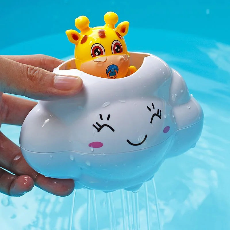 Baby Bath Shower Toy – Cute Cloud Water Sprayer for Kids' Bathtime Fun