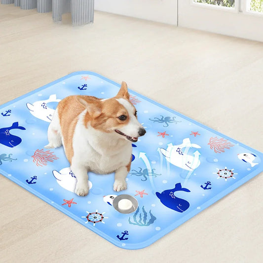 Dog Cooling Mat – Extra Large Summer Cold Gel Pad for Small & Big Dogs and Cats
