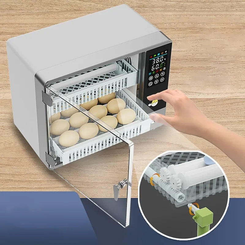 Dreamburgh 24-Egg Fully Automatic Digital Incubator with Auto Turner & Humidity Control