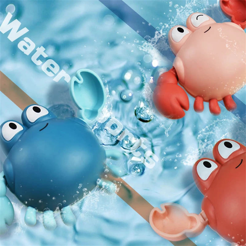 Baby Bath Wind-Up Swimming Toys – Clockwork Animal Water Play for Toddlers & Kids
