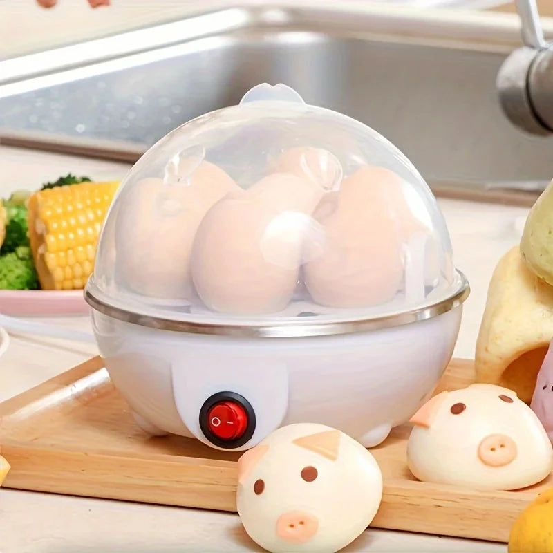 7-Egg Steamer Machine – Auto-Off Egg Boiler for Quick Breakfasts & Healthy Meals