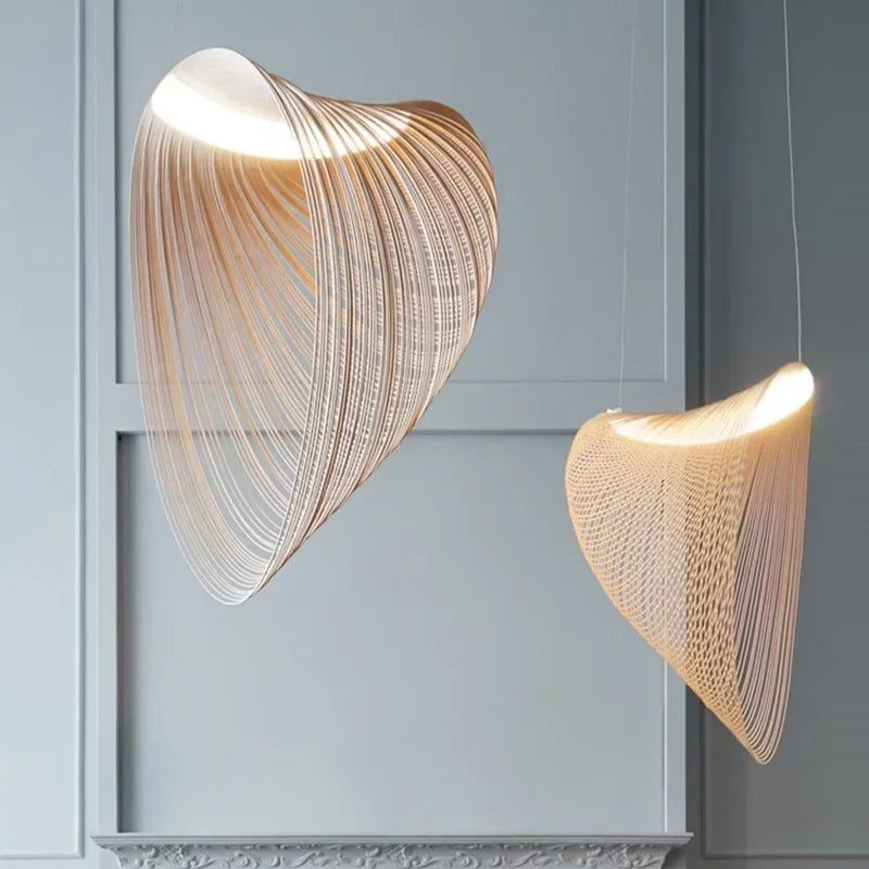 MODERN WOOD LED PENDANT LAMP Style and Sanctuary
