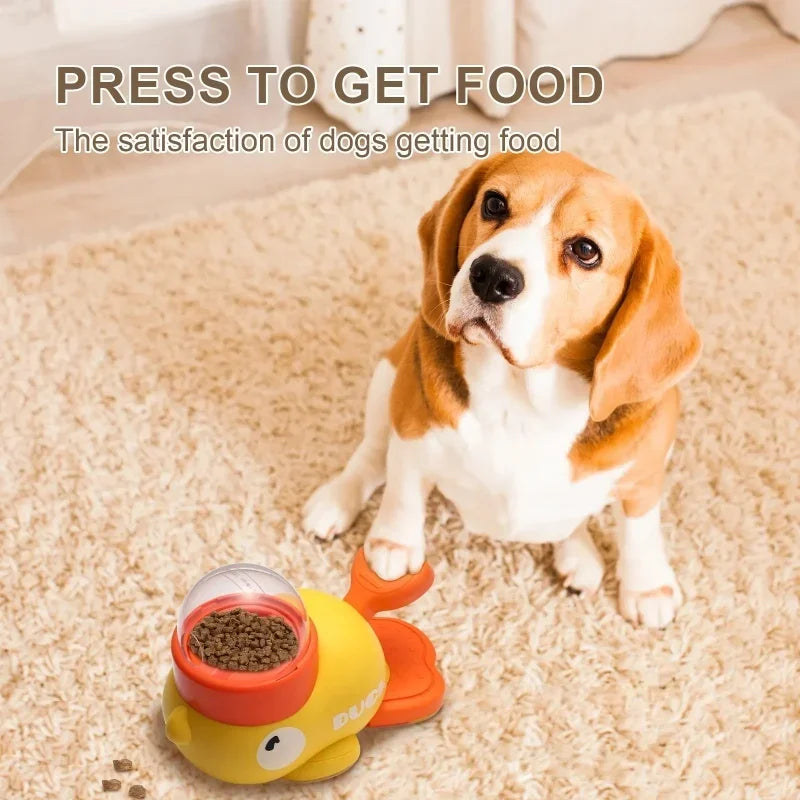 Puzzle Pet Supplies Non-toxic Tasteless Secure Durable Dog Toys Large Space Granary Entertainment Dog Toys for Small Dogs